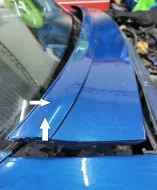  1969-72 Corvette WIPER DOOR